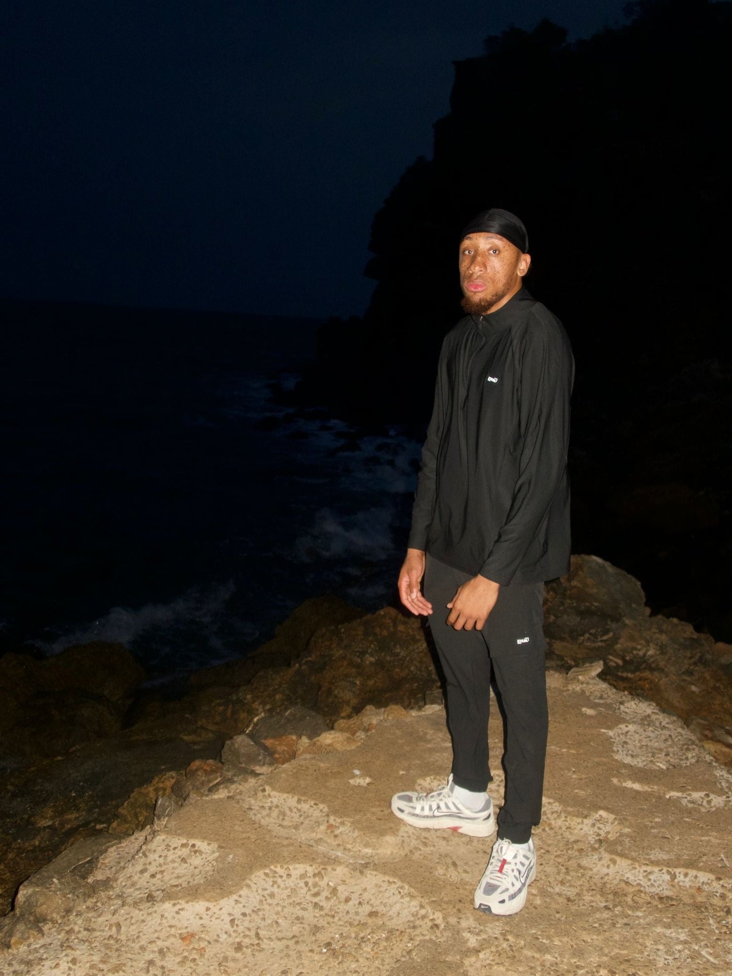 Mens Cargo Quarter Zip Set