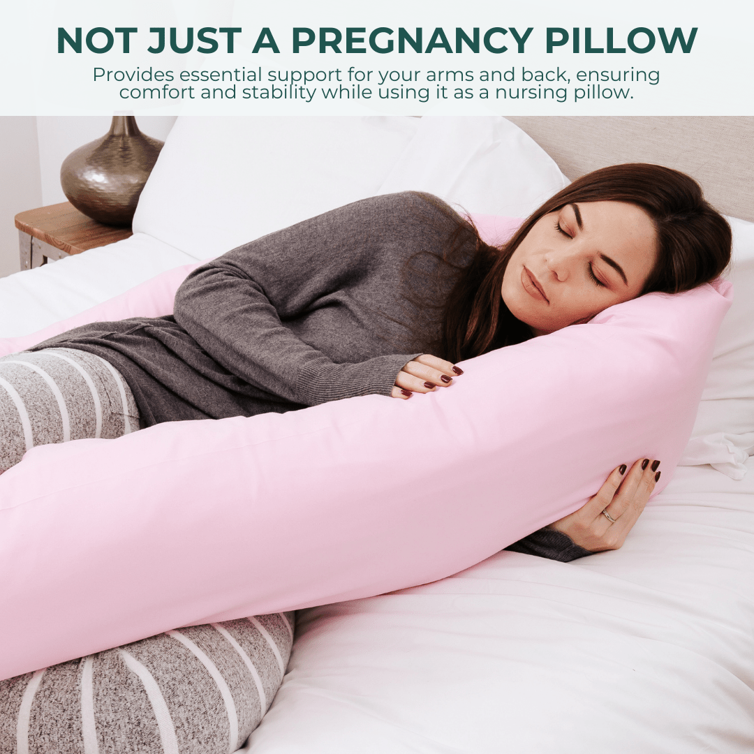 Maternity Pillow And Case 12 Ft - Buttercup Cream