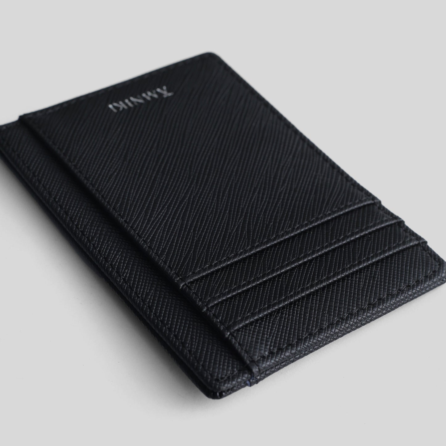Phantom Black Saffiano Cardholder Wallet