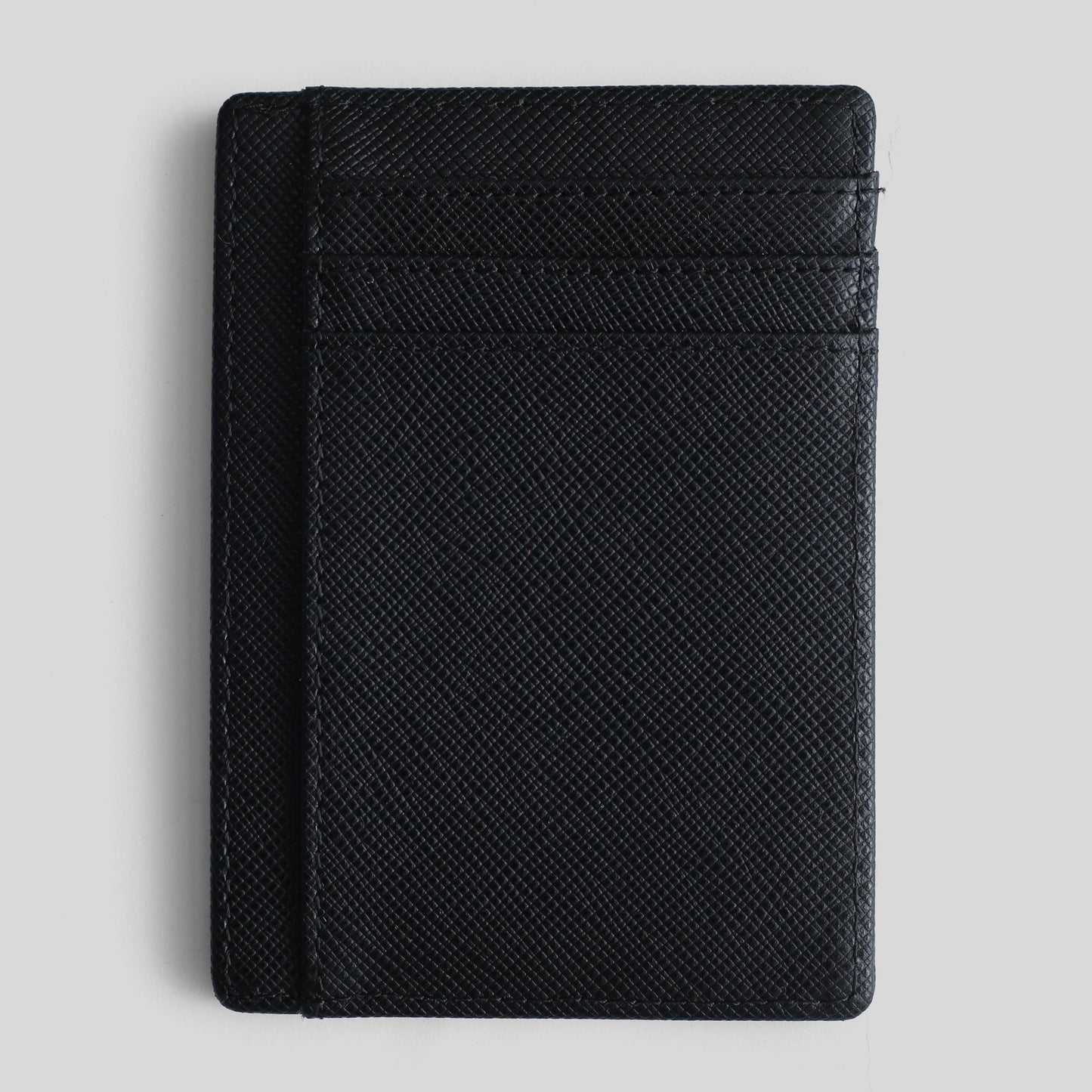 Phantom Black Saffiano Cardholder Wallet