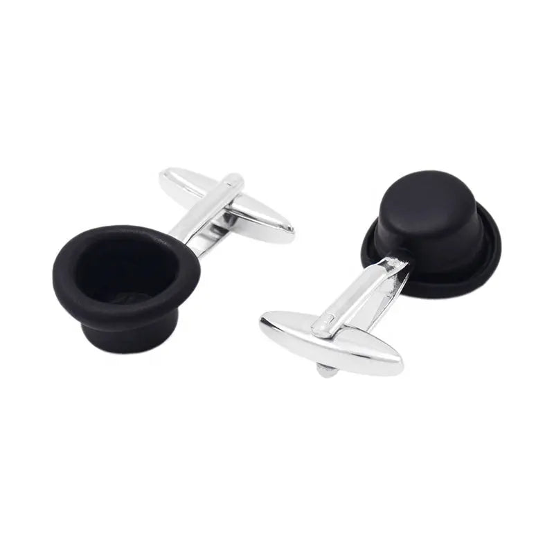 Bowler Hat Shape Cufflinks