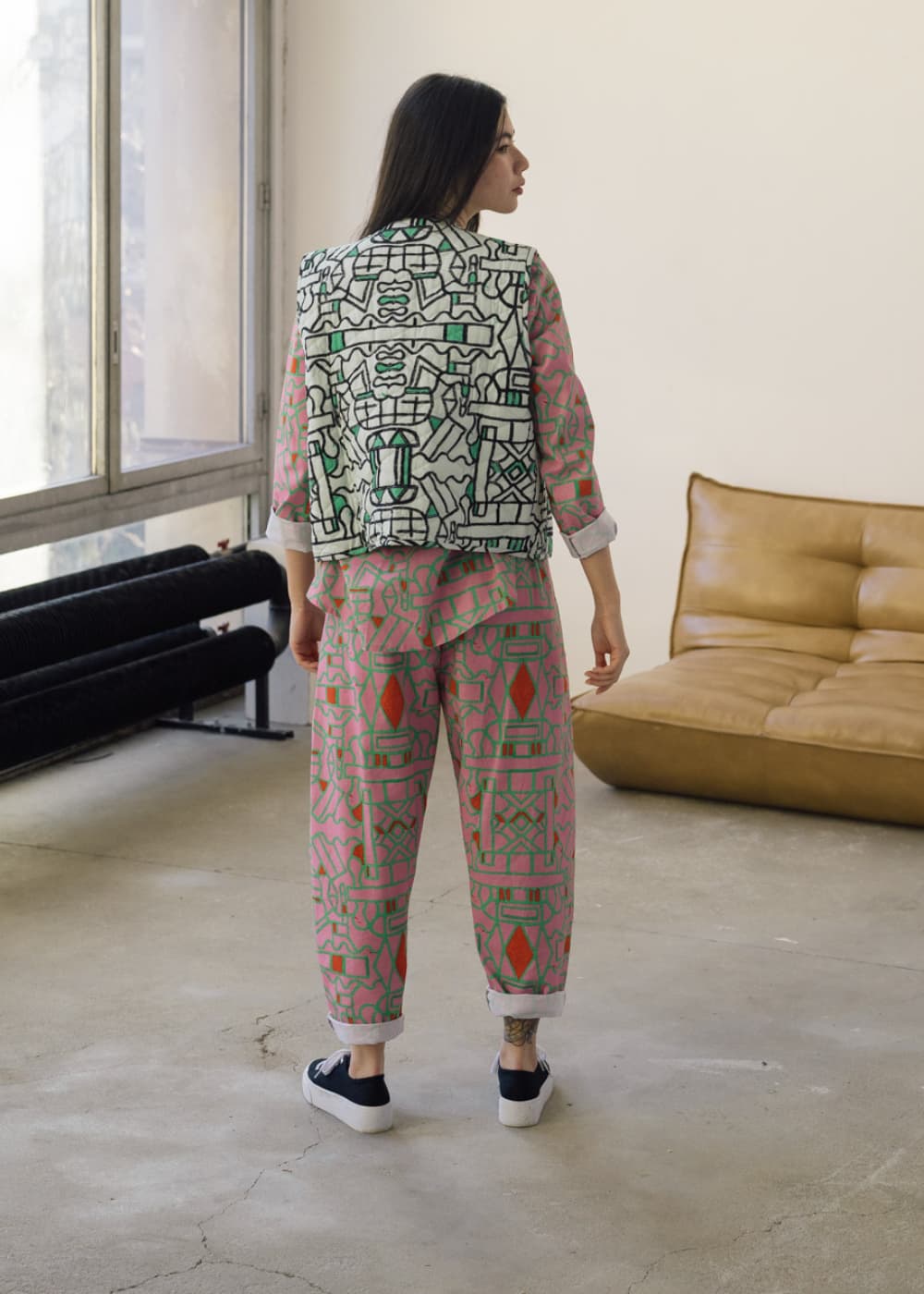 Driftstate Reversible Organic Cotton Quilted Gilet