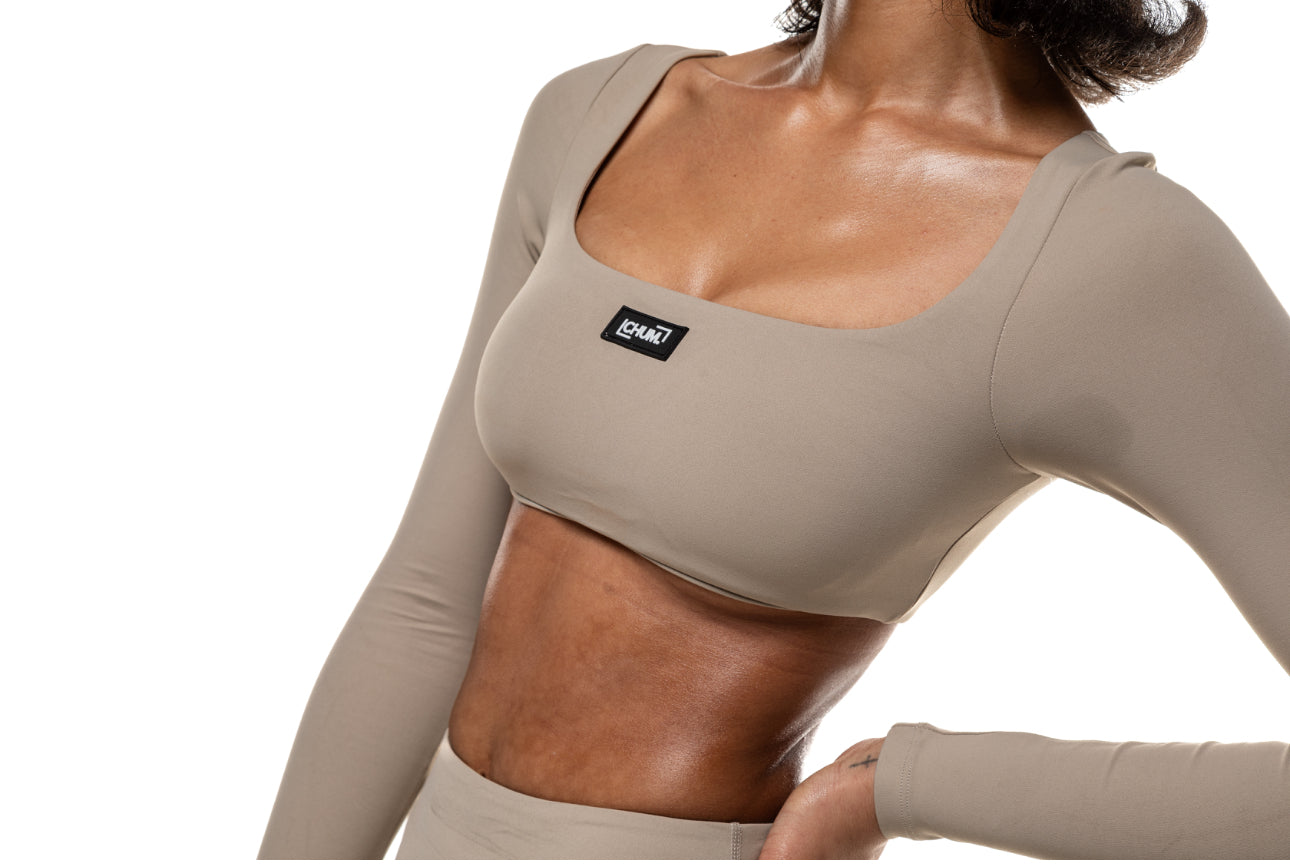 Long Sleeve Crop Top
