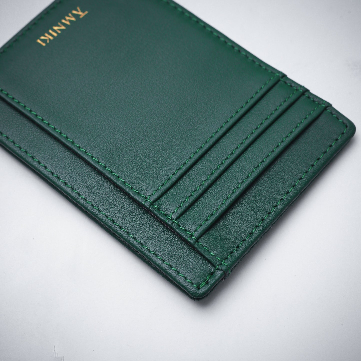 Deep Emerald Green Cardholder Wallet