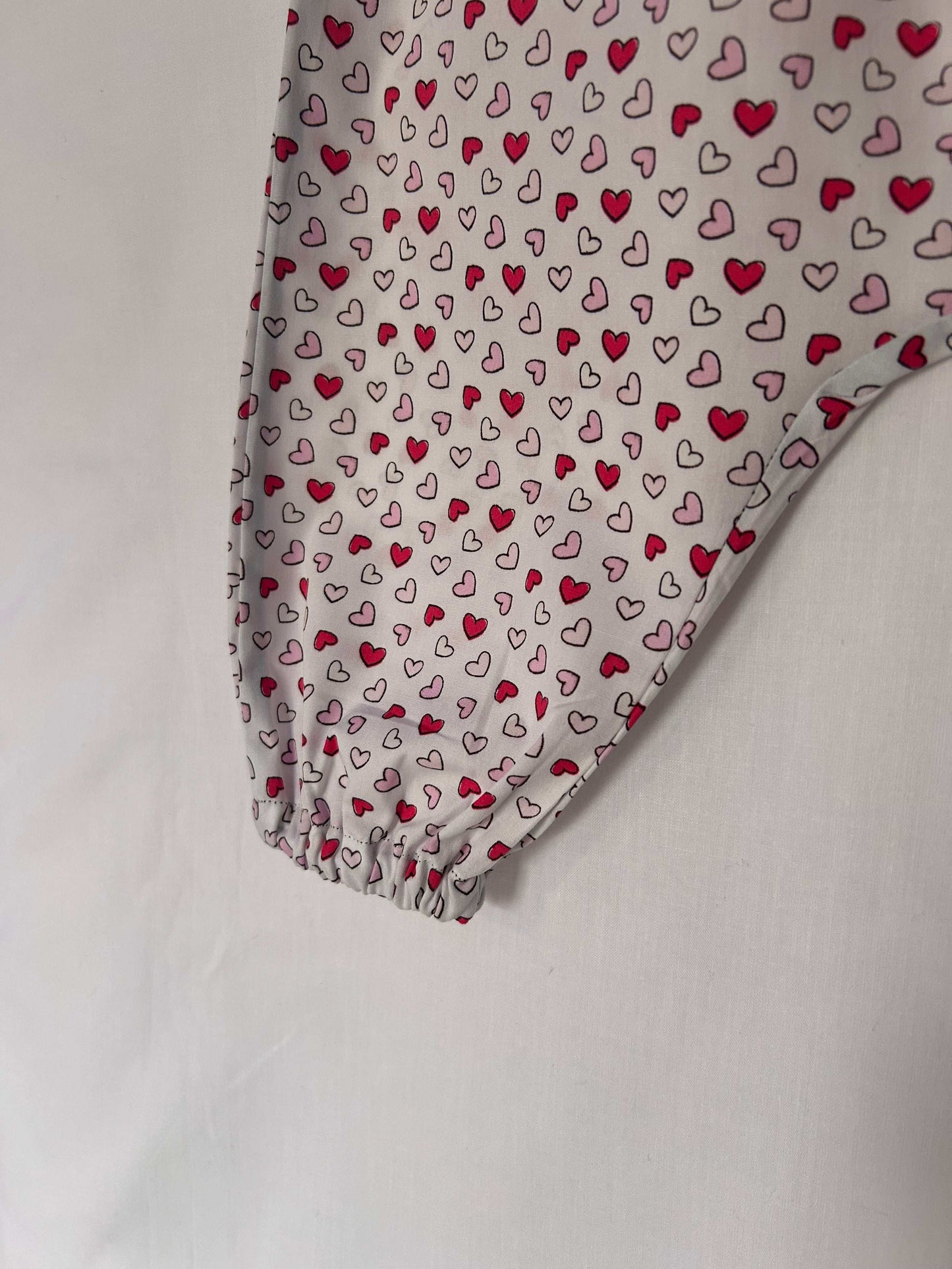 Hearts Cotton Romper
