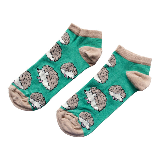 Hedgehog Bamboo Trainer Socks