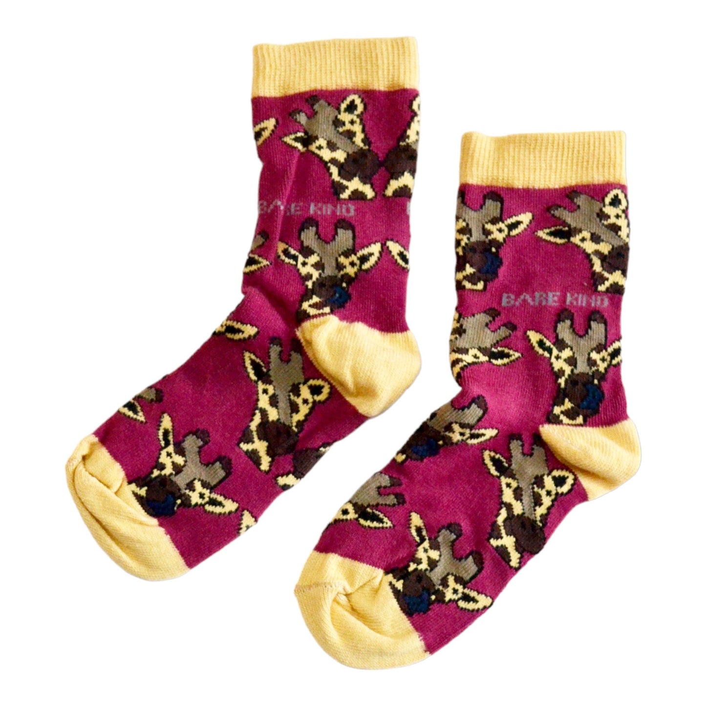 Save the Giraffes Bamboo Socks for Kids
