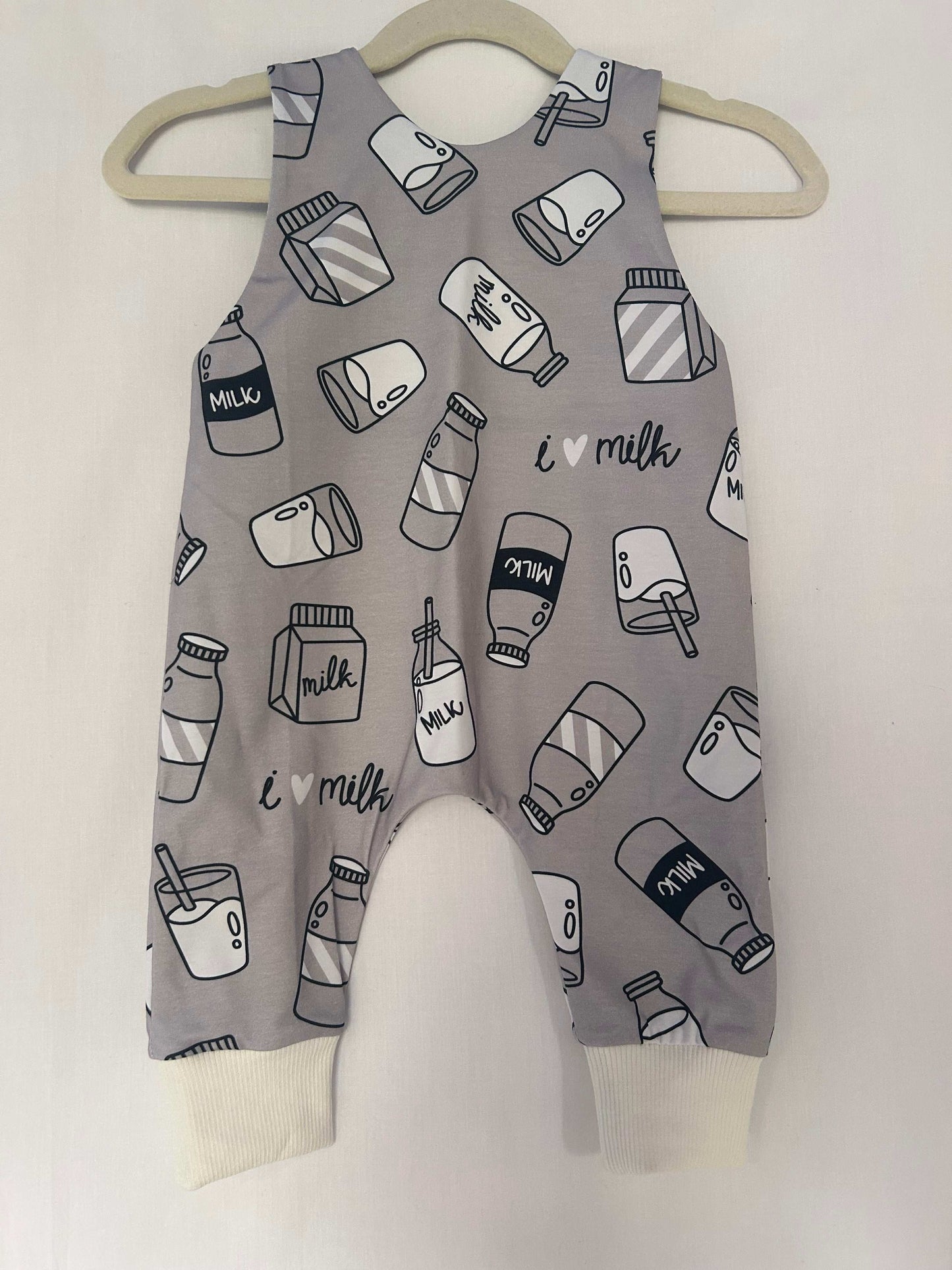 I Love Milk Romper