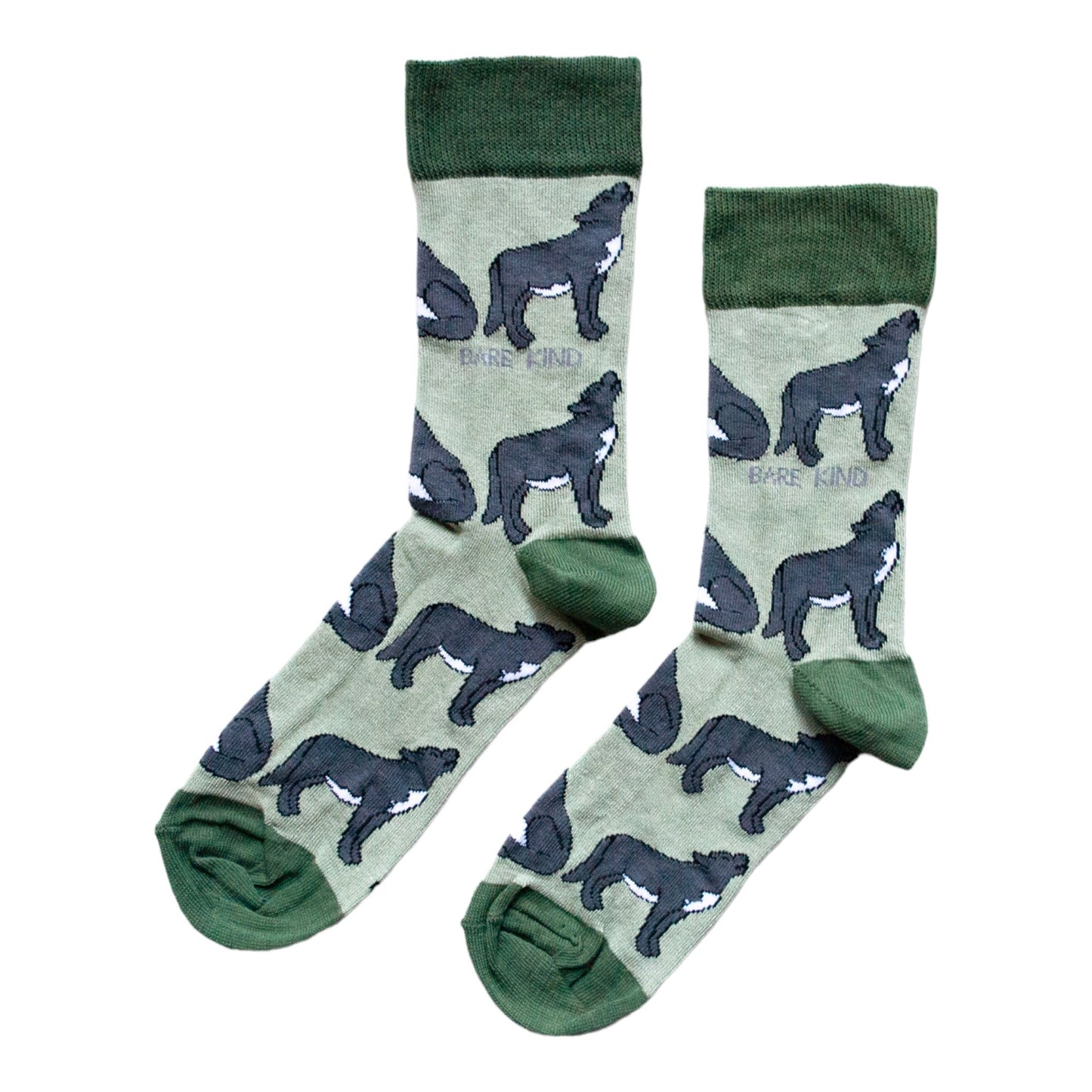 Save the Wolves Bamboo Socks