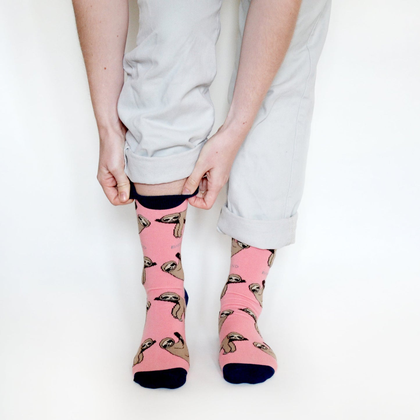 Save the Sloths Bamboo Socks