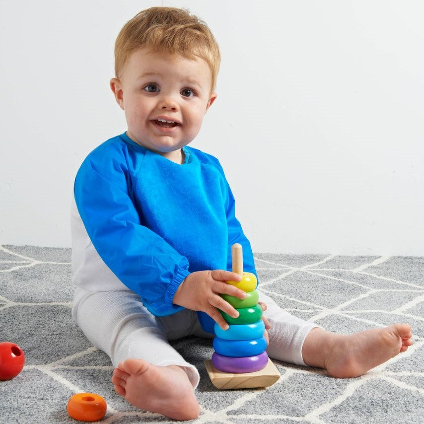 Mum 2 Mum Sleeved Wonder Bib - Two Sizes, 15 Colours