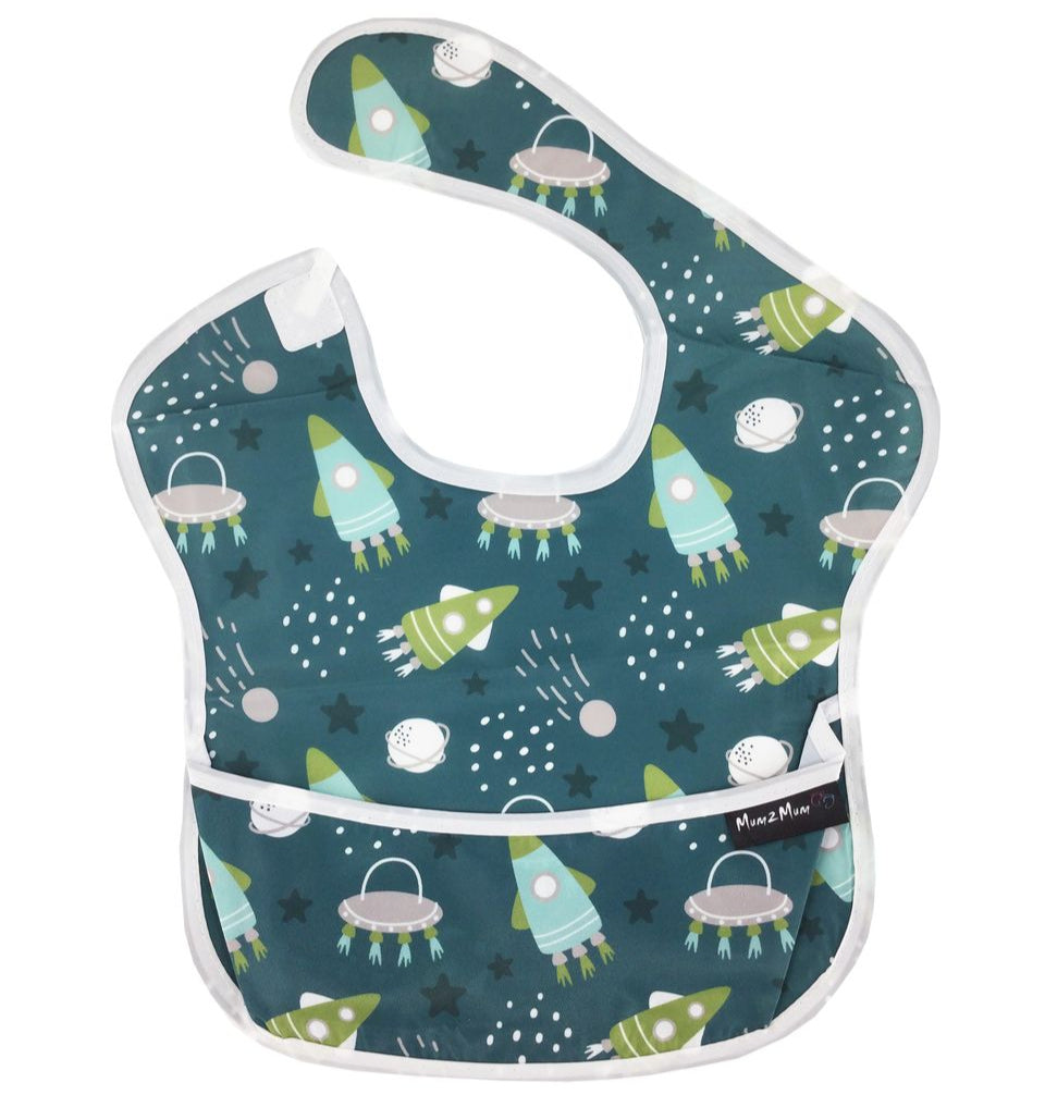 Mum 2 Mum Waterproof Wonder Bib - Twin Pack
