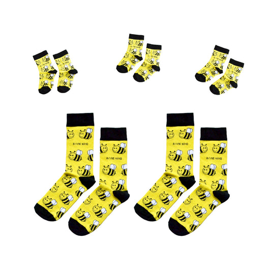 Matching Family Bee Socks