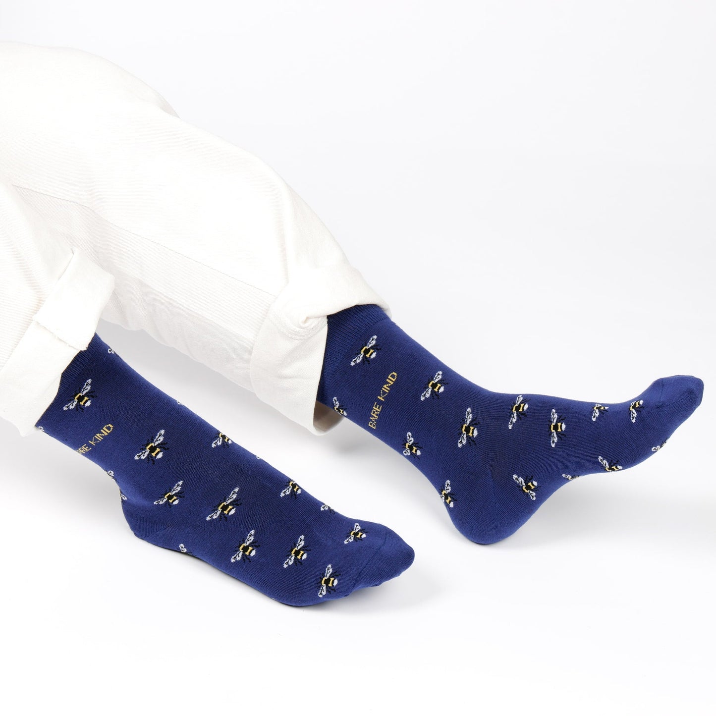 The Bee 2 Pack Bamboo Sock Set