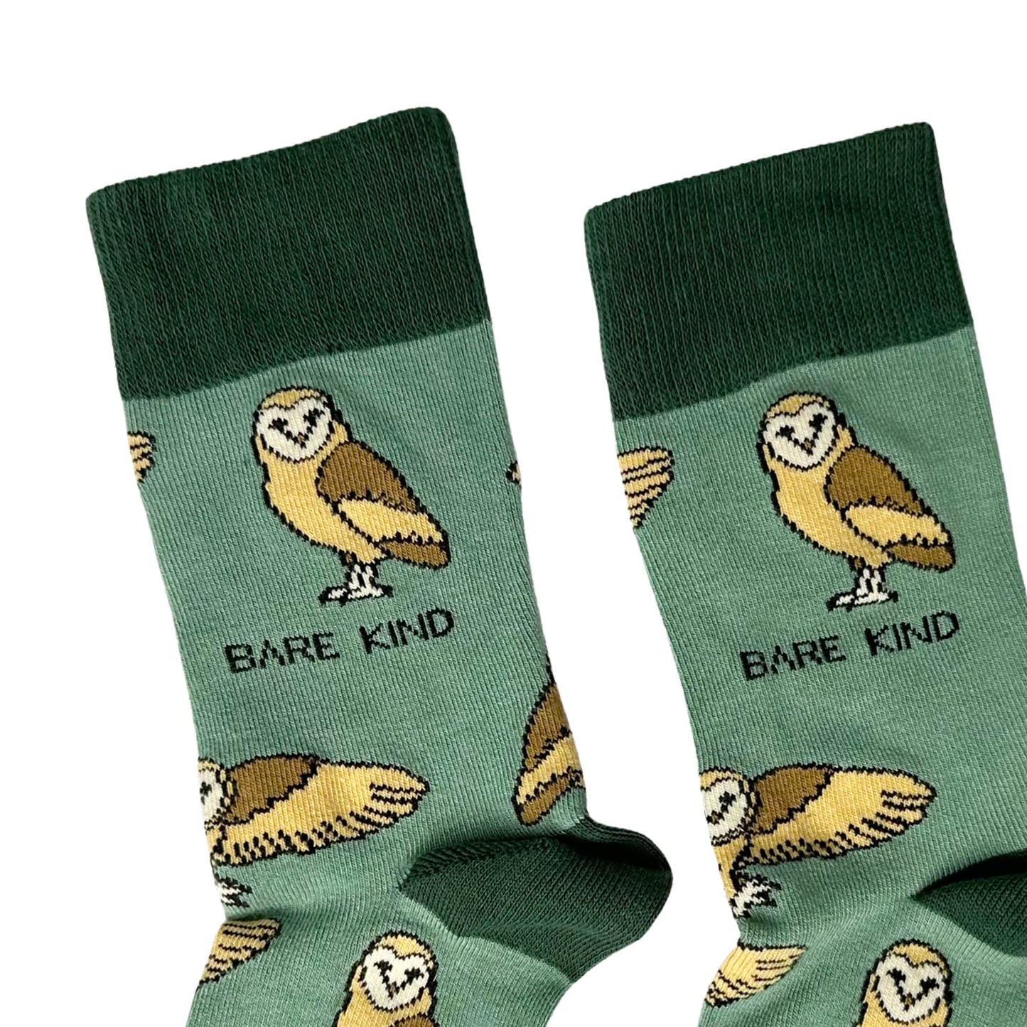 Save the Barn Owls Bamboo Socks
