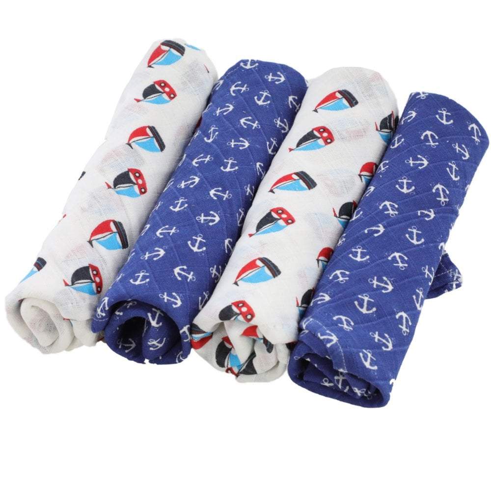 Printed Muslin Squares 100% Cotton 80x80cm