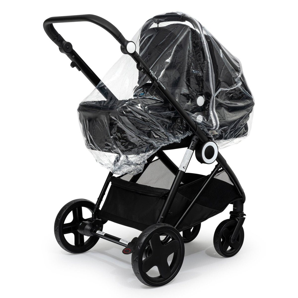 Universal Rain Cover For 2 in 1 Prams - Fits All Models