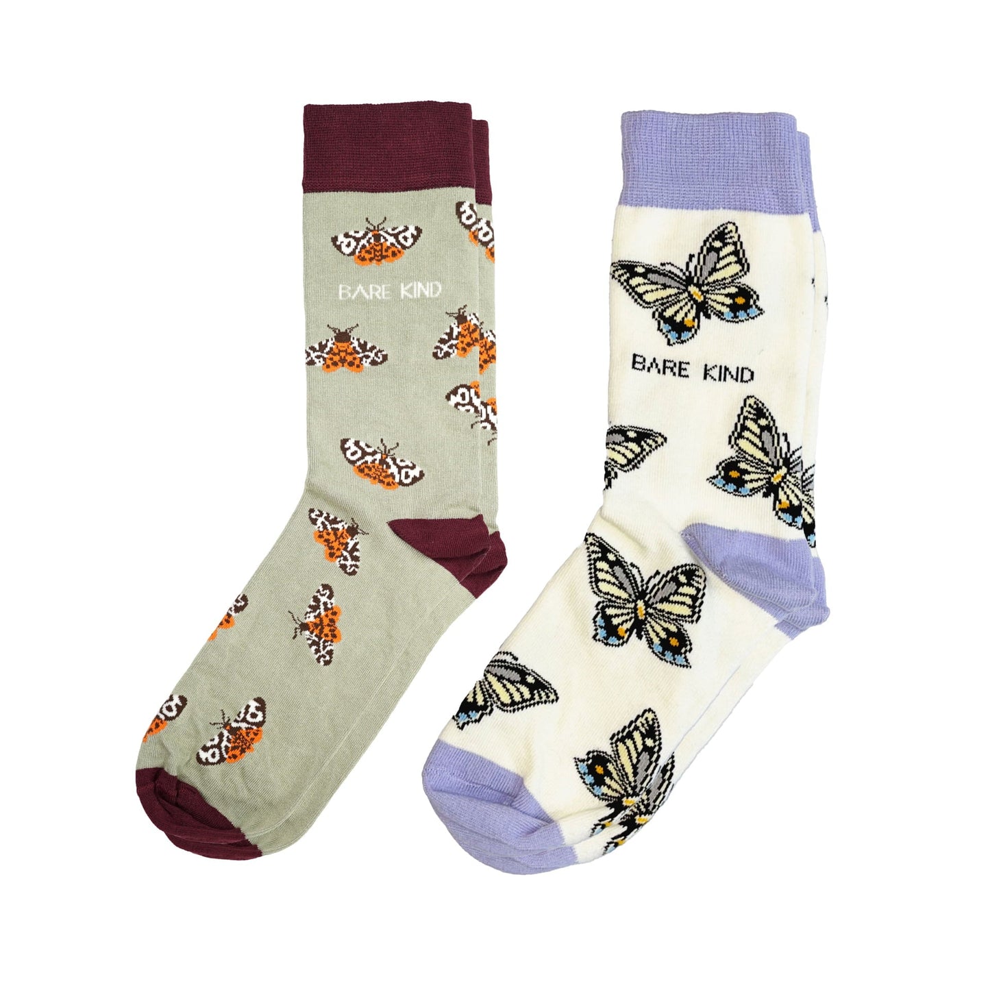 Winged Insects 2 Pack Bamboo Sock Set