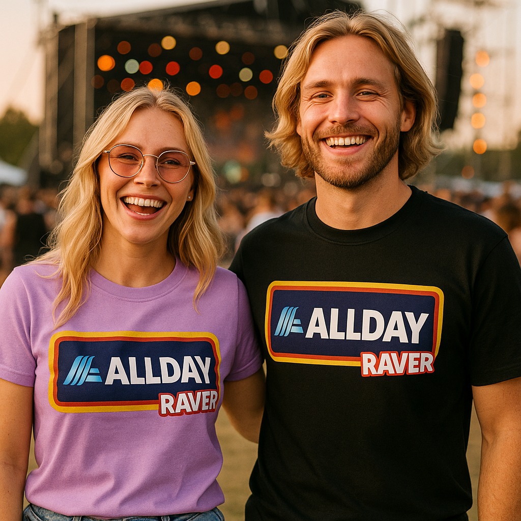 Allday Raver_Tees