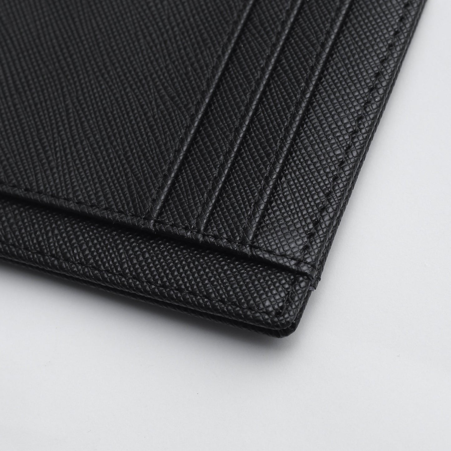 Phantom Black Saffiano Cardholder Wallet