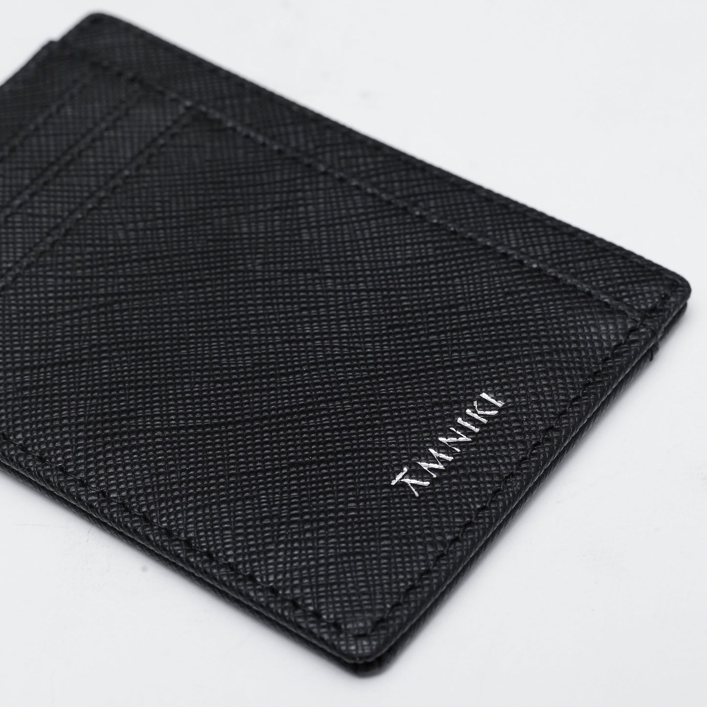 Phantom Black Saffiano Cardholder Wallet