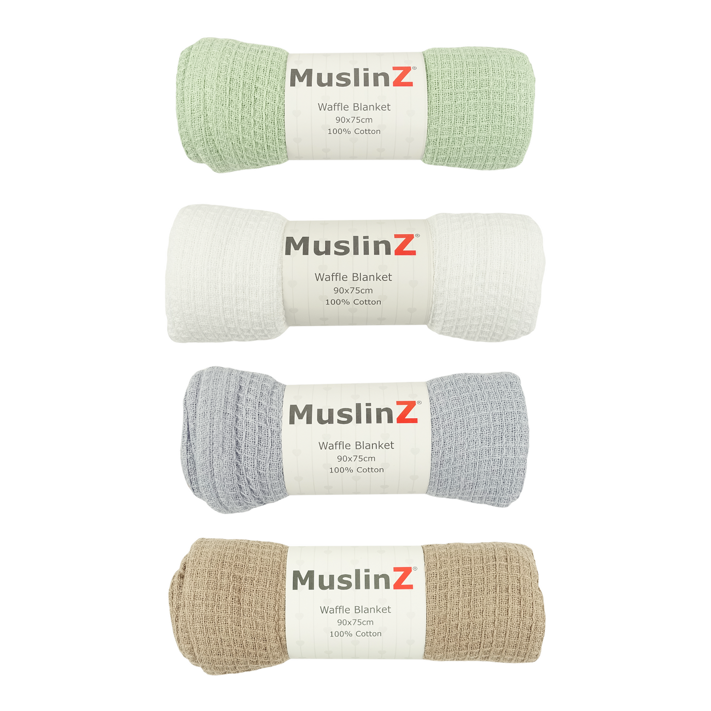 Cotton Waffle Baby Blanket