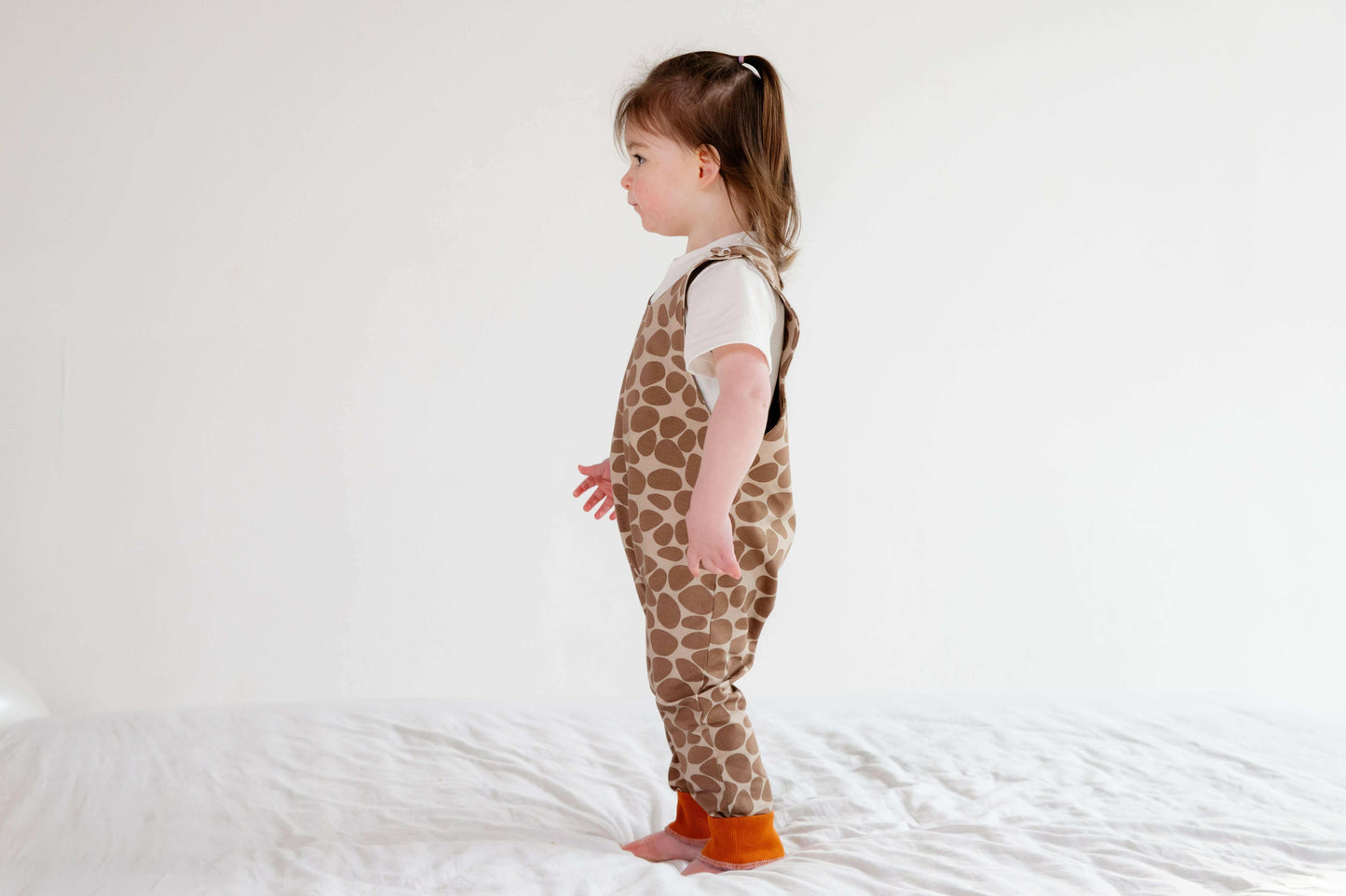 Giraffe Print Animal Romper