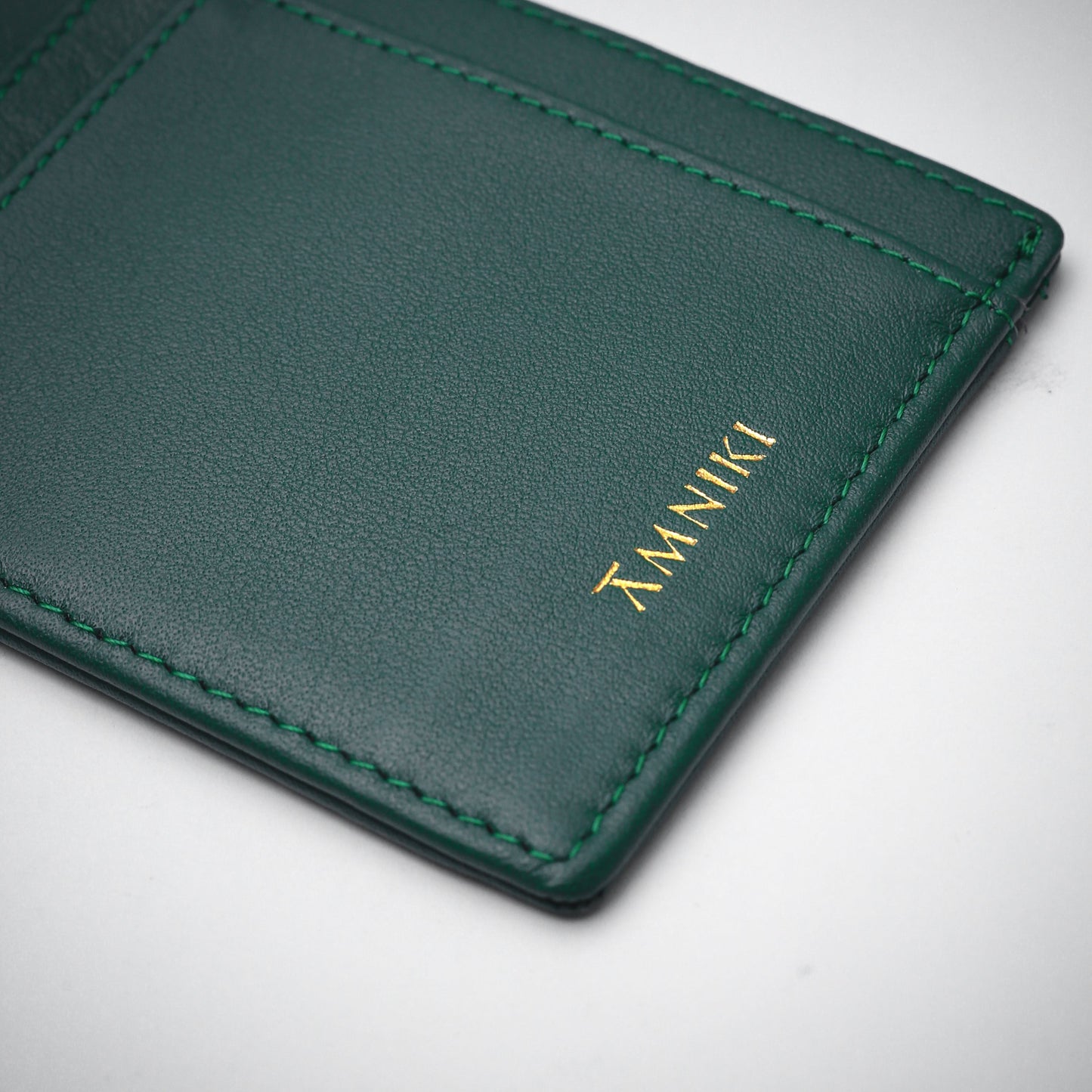 Deep Emerald Green Cardholder Wallet