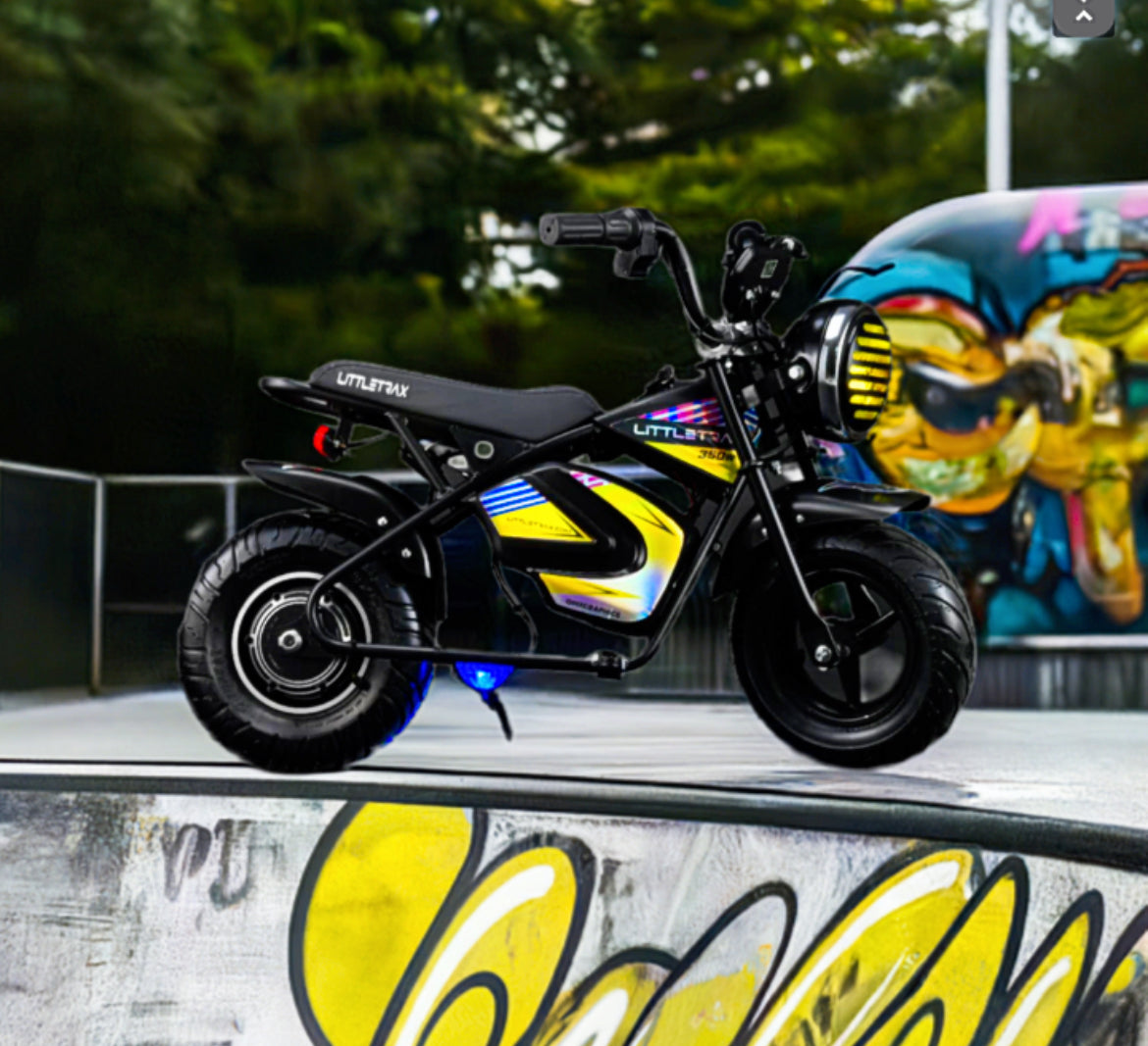 Littletrax 350W Kids Electric Bike – Ages 3 to 7 ride on monkey bike