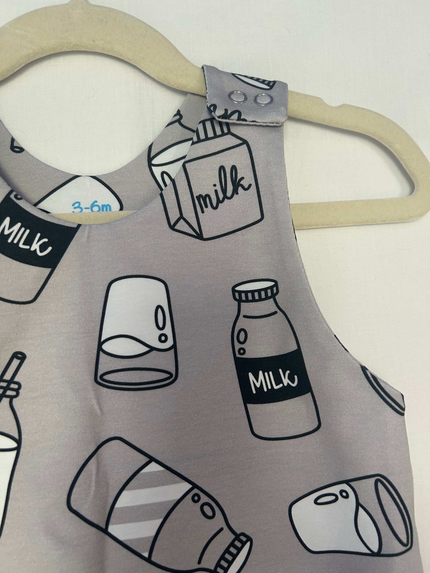 I Love Milk Romper
