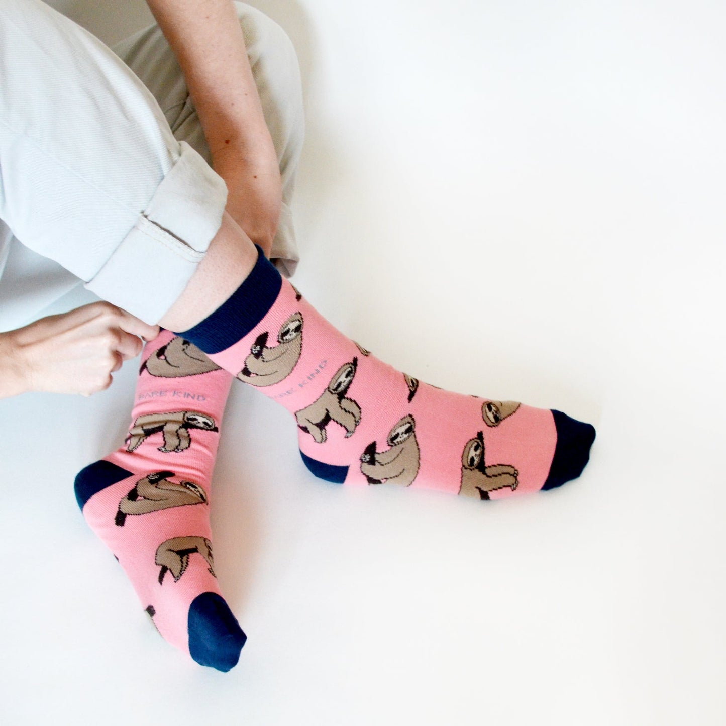Save the Sloths Bamboo Socks