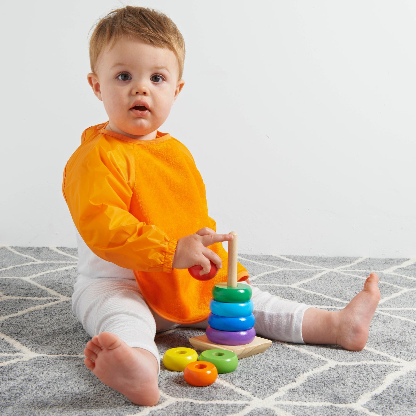 Mum 2 Mum Sleeved Wonder Bib - Two Sizes, 15 Colours