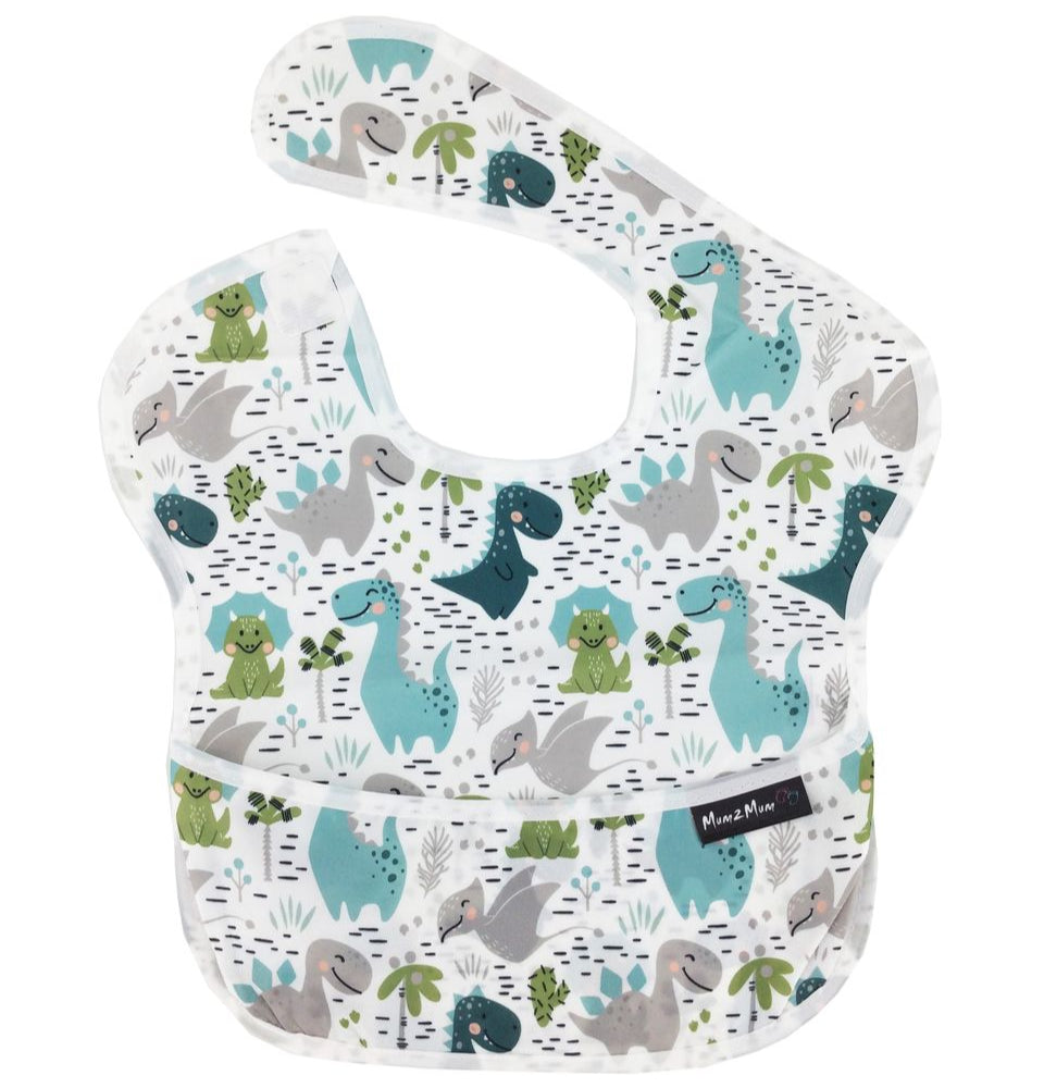 Mum 2 Mum Waterproof Wonder Bib - Twin Pack