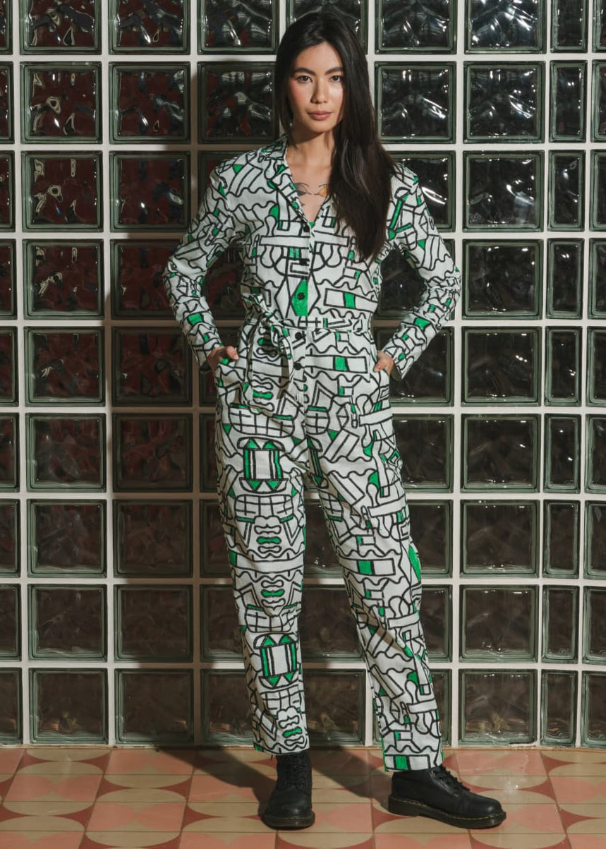 Organic Cotton & Linen Jumpsuit
