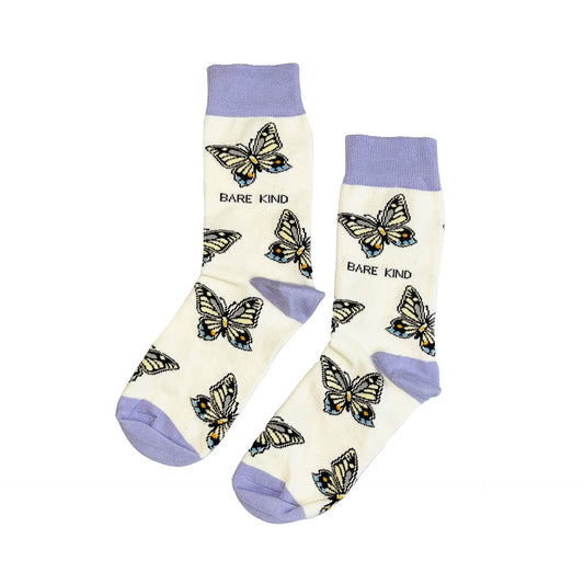 Save the Butterflies Bamboo Socks