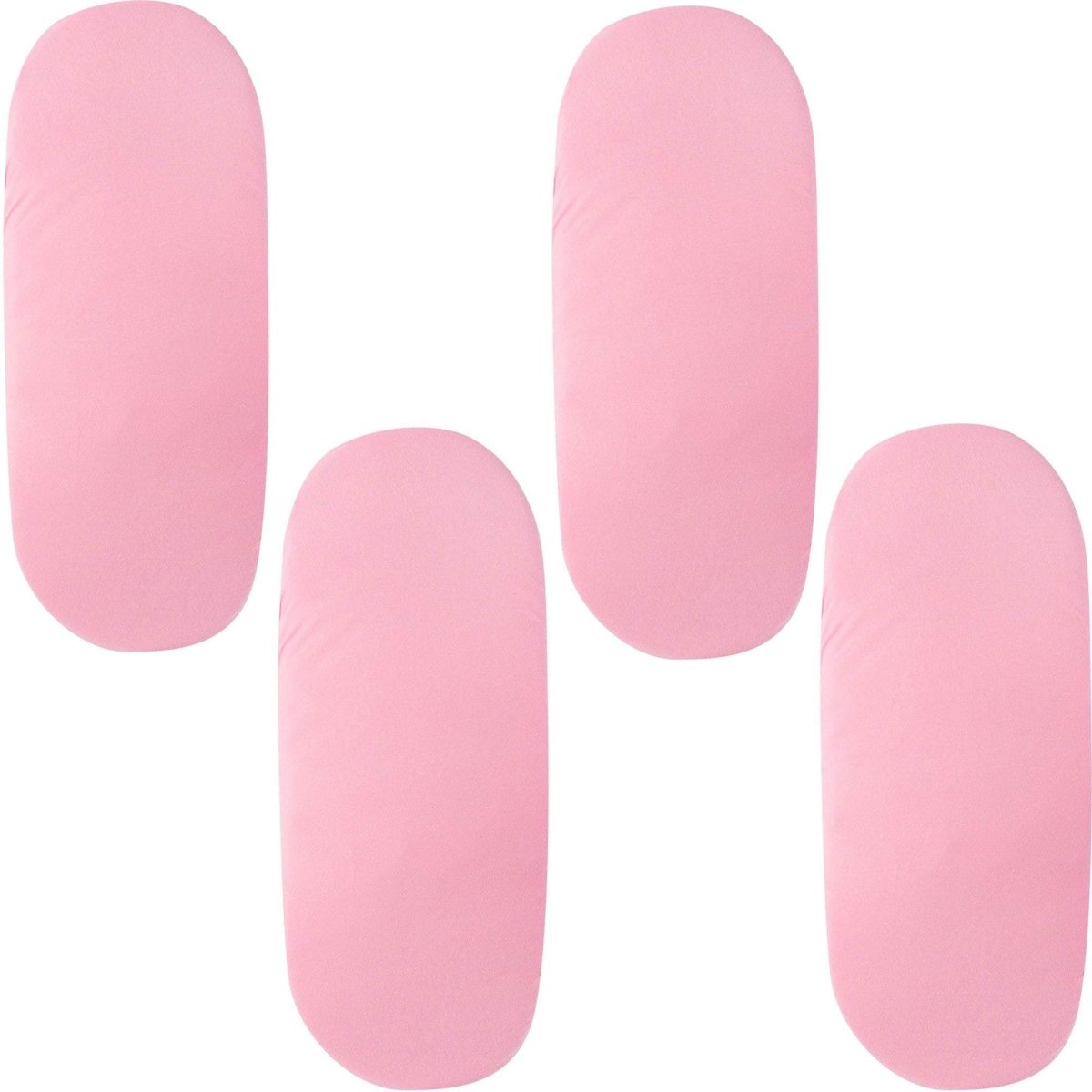 Moses Basket Jersey Fitted Sheet 100% Cotton - Pack Of 4