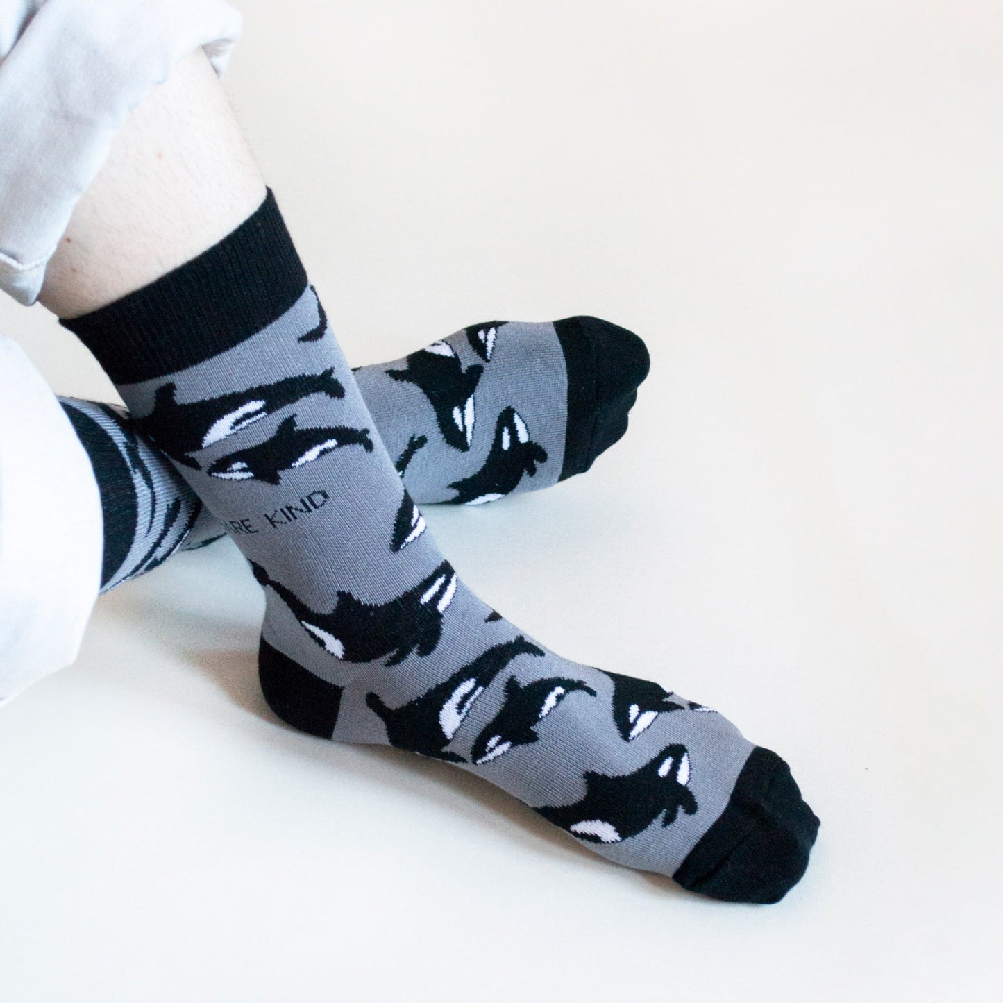Save the Orcas Bamboo Socks
