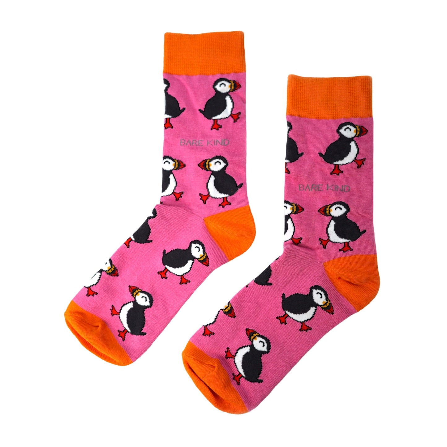 Puffin Couple 2 Pack Bamboo Sock Set