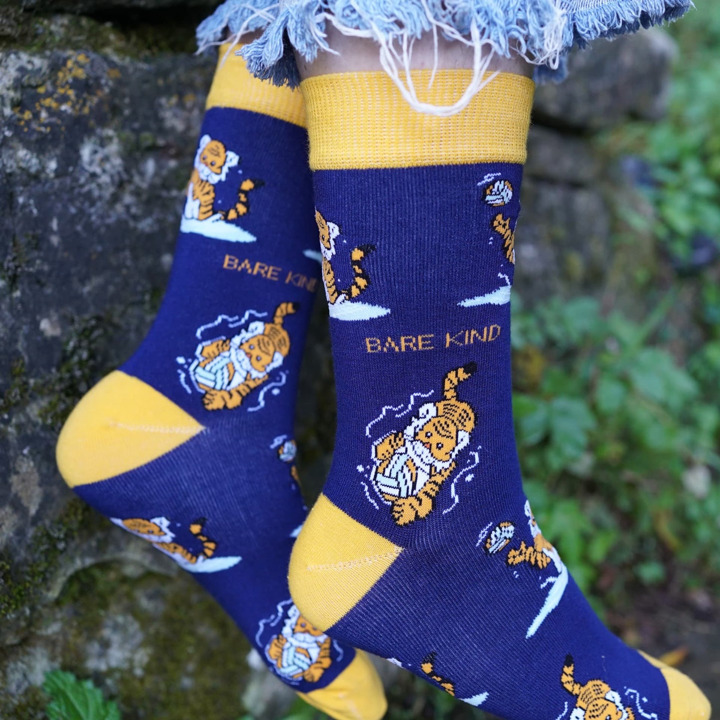 Save the Sport Tiger Bamboo Socks