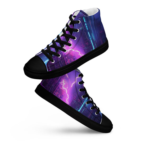 Cyber Electricity High Tops