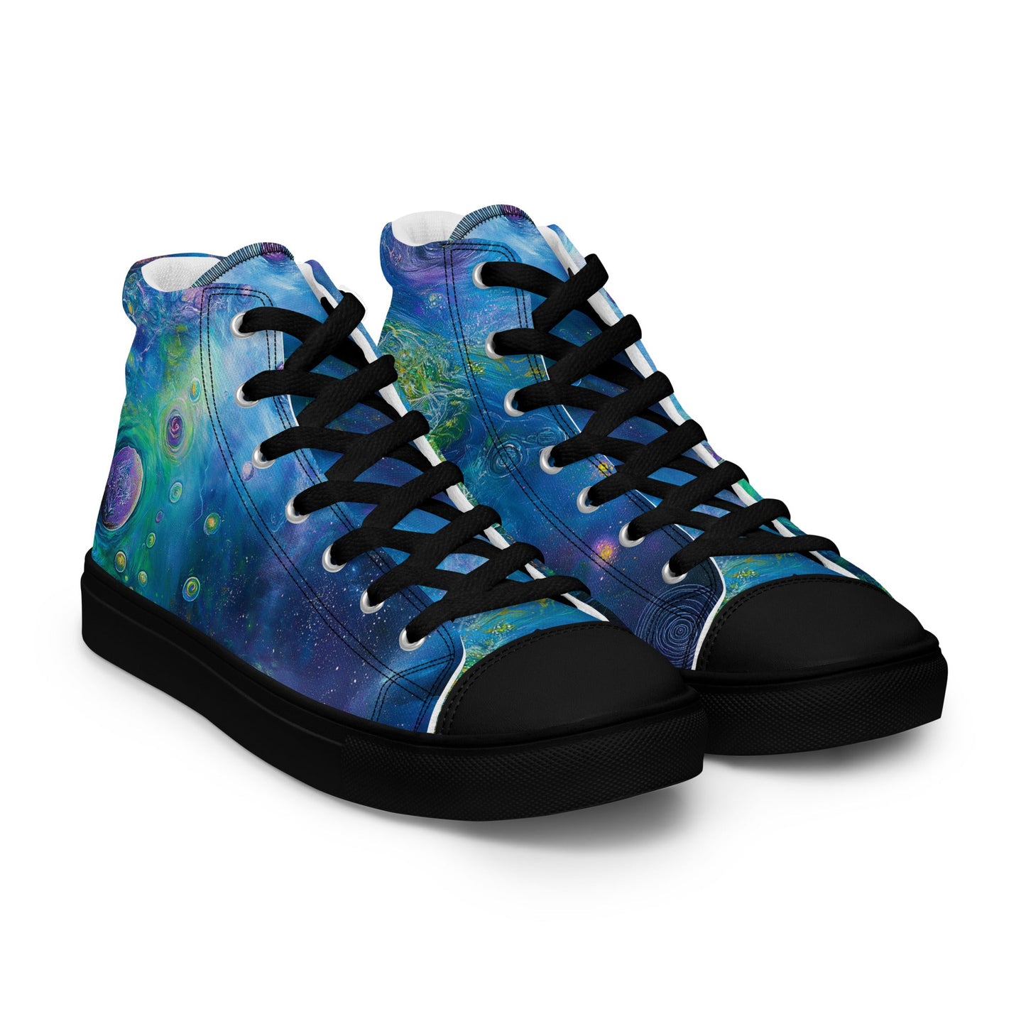 Trippy Galaxy High Tops